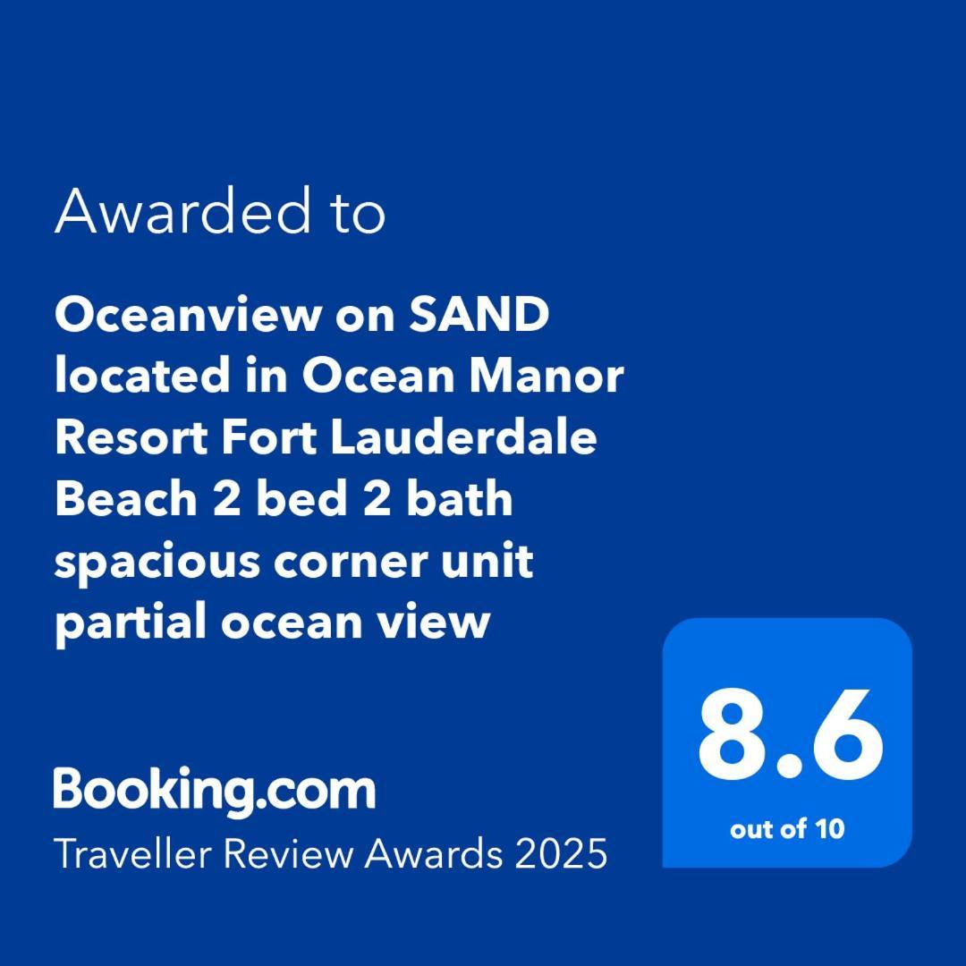 Oceanview On Located In Ocean Manor Lauderdale 2 Bed 2 Bath Spacious Corner Unit Partial Ocean View Fort Lauderdale